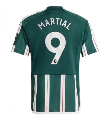 Manchester United Anthony Martial #9 Udebanetrøje 2023-24 Kort ærmer